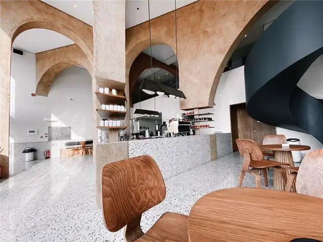 Deco Temple, Elixir Bunn Coffee Roasters by AZAZ Architects - декор