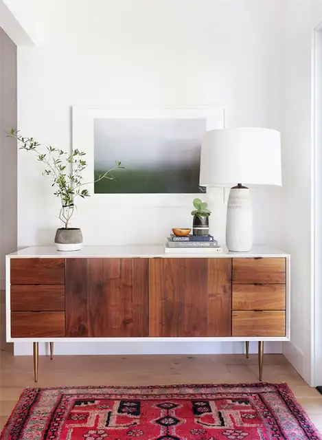 Стол для прихожей в стиле midcentury
