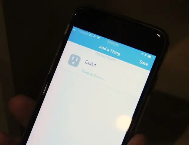 Приложение SmartThings сразу же распознало устройство
