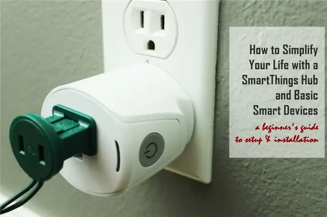 Как настроить концентратор SmartThings и комплект для домашнего мониторинга