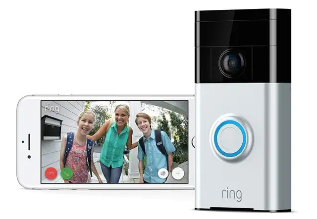 Дверной видеозвонок Ring с HD-видео