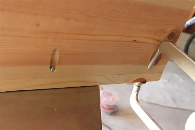 DIY (своими руками) Industrial Rolling Cart - прямоугольный зажим