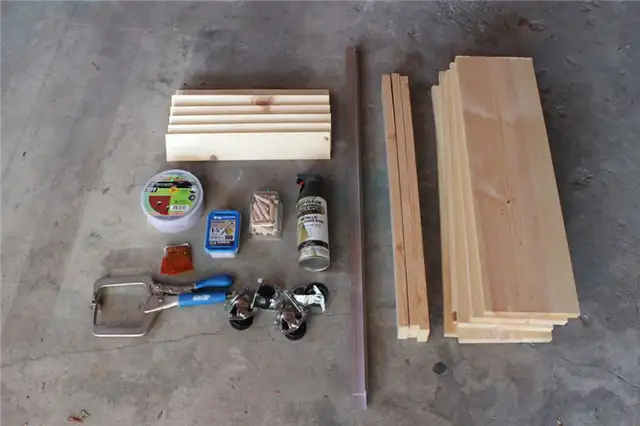 DIY (своими руками) Промышленная тележка - материалы