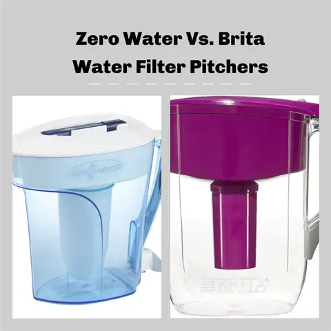 Кувшины с фильтром для воды Zero Water vs. Brita