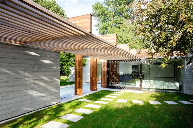 Дизайн перголы McGarry-Moon Architects