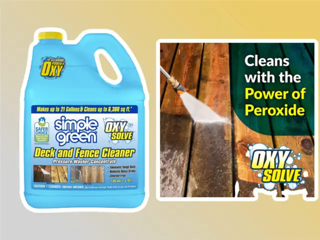 Очиститель для палуб и заборов с мойкой высокого давления Simple Green Oxy Solve