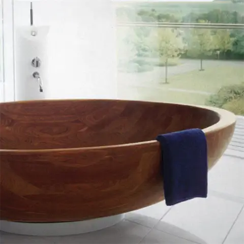 деревянная ванна от WS bath collection