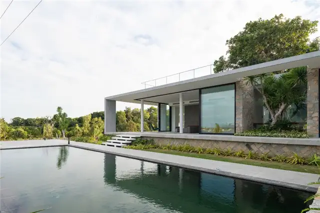 Плавательный бассейн Cam Hai House от Idee architects