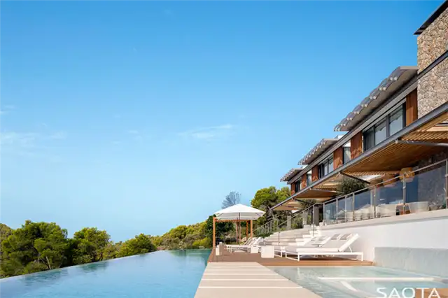 Дом SAOTA на Майорке, Испания - бассейн