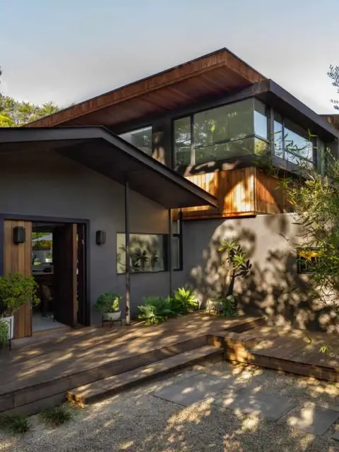 Modern-Treehouse-Inspired-Home-Assembledge задний двор