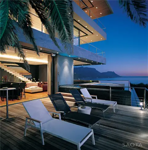 Экстерьер резиденции Dream Wissioming от Robert Gurney Architect Светильники