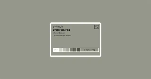 Evergreen Fog - Sherwin Williams