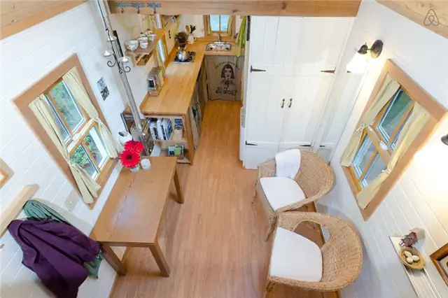 Beachfront Retreat на колесах вид сверху