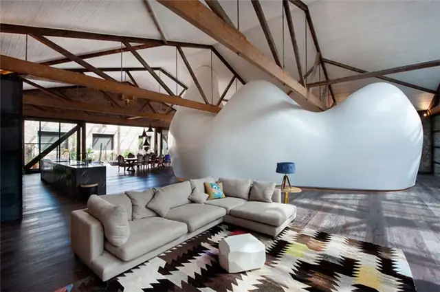 Белая коробка в стиле Warehouse-To-Living от Allen Jack Cottier