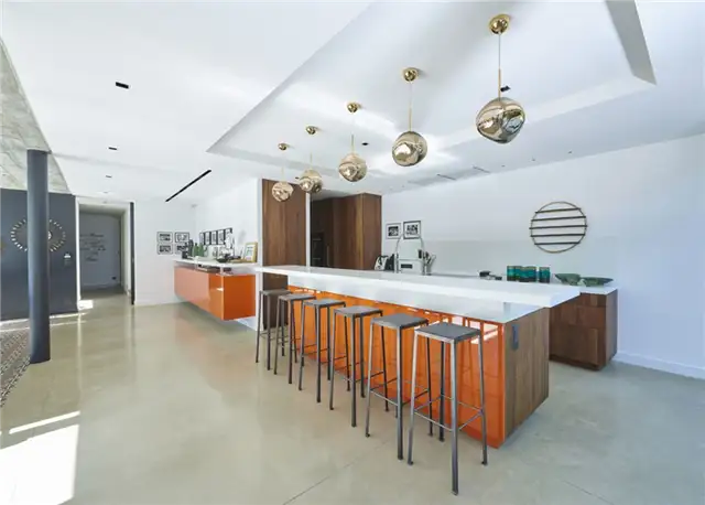 Дизайн виллы Eiders - Touton Architectes - кухня