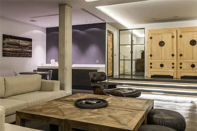 Кухонная зона в доме Residencial III