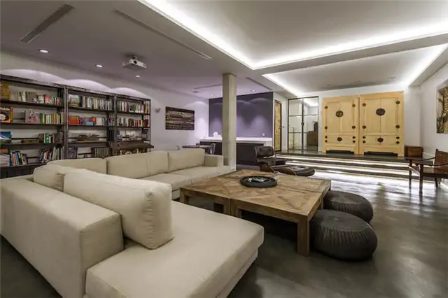 Открытая планировка дома Residencial III