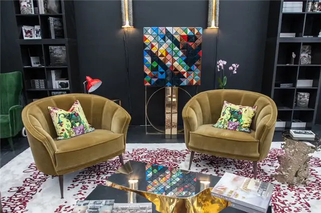 Сиденье Covet house chiclet в зеленом цвете