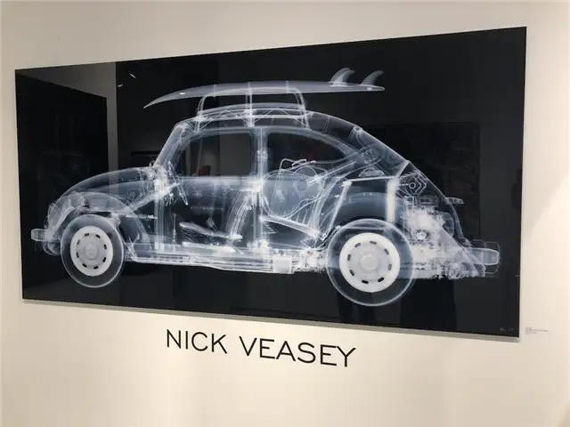 Nick Veasey Черно-белое настенное искусство