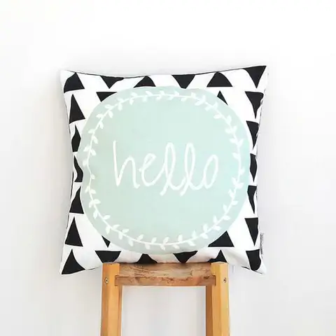 подушка geo hello