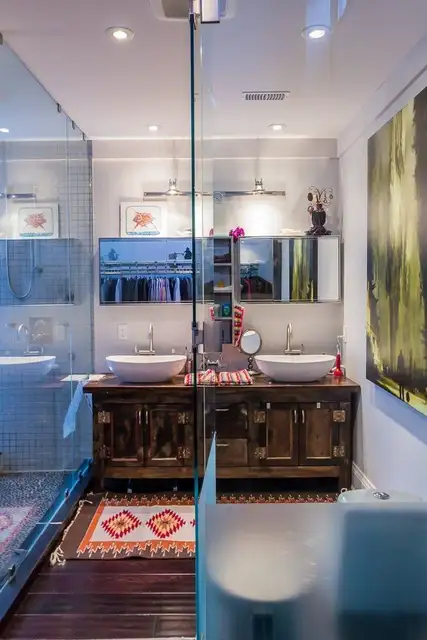 gothic-industrial-loft-bathroom
