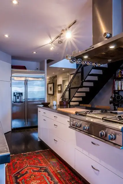 gothic-industrial-loft-kitchen-carpet