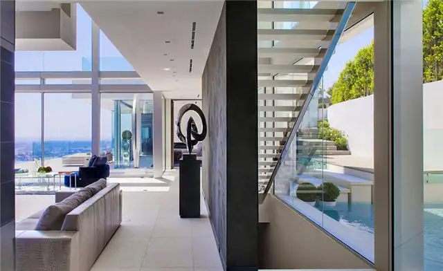 Hollywood-Mansion-Oriole-Way-McClean-Hidden-Staircase-Design