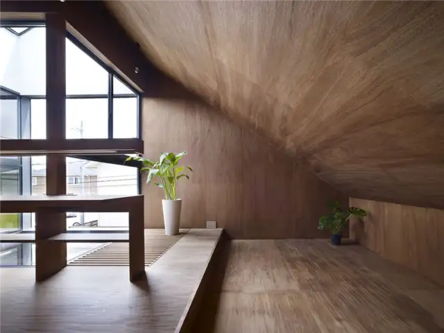 Деревянные панели Ogaki House Mansard