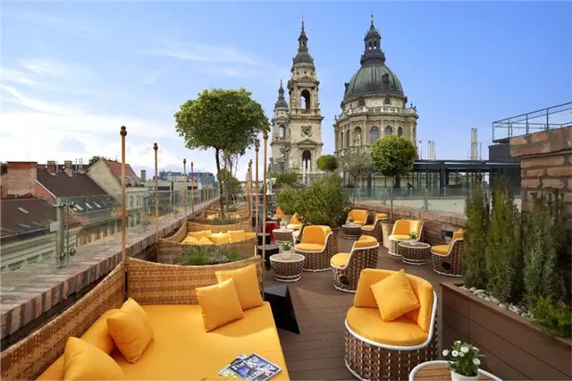 Крыша отеля Aria Hotel Budapest by Library Hotel Collection - Будапешт, Венгрия
