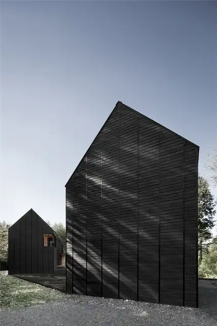 Les Marais Black Alain Carle Architecte Angle