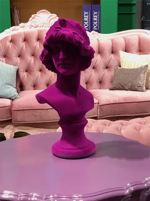 неоновый бюст Polart