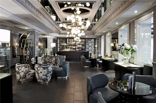 Дизайн бара Milan Baglioni Hotel Carlton