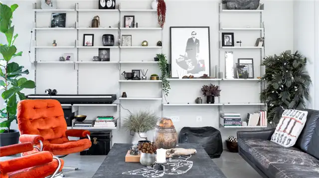 The Early Risers Interior Design - настенные полки