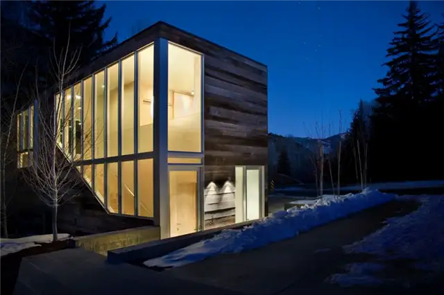Вид на дом Piampiano Residence Studio B Architects