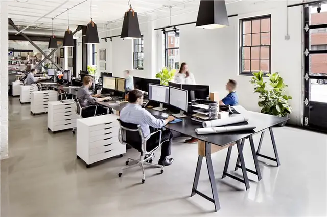 SM+P Architects Baltimore Office Рабочая зона