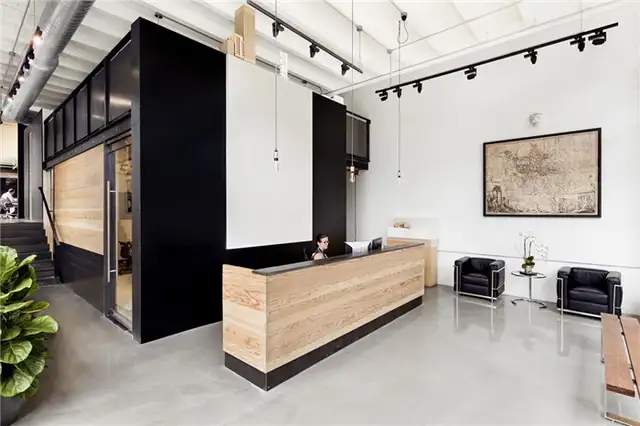 SM+P Architects Baltimore Office Reception
