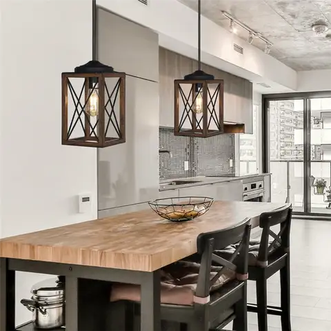 Gracela 1 - Light Single Rectangle Pendant
