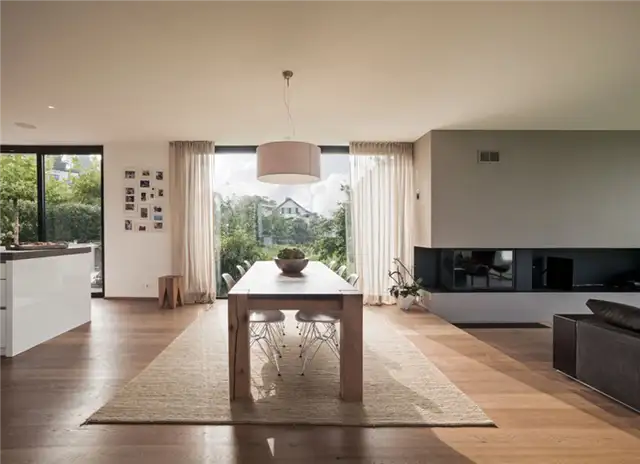 Объект 254 White от Meier Architekten - гостиная d ecor
