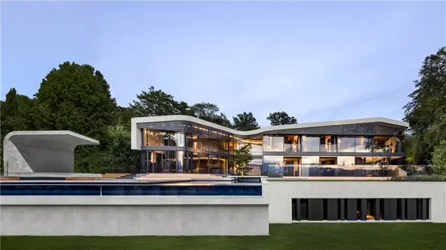 Вилла Courbe Swiss- SAOTA- дом мечты