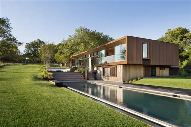 Hamptons Farmhouse Бруклинская студия TA Dumbleton Architect чердачное помещение