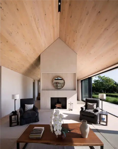 Современный дом в Хэмптоне от Bates Masi Architects - интерьер