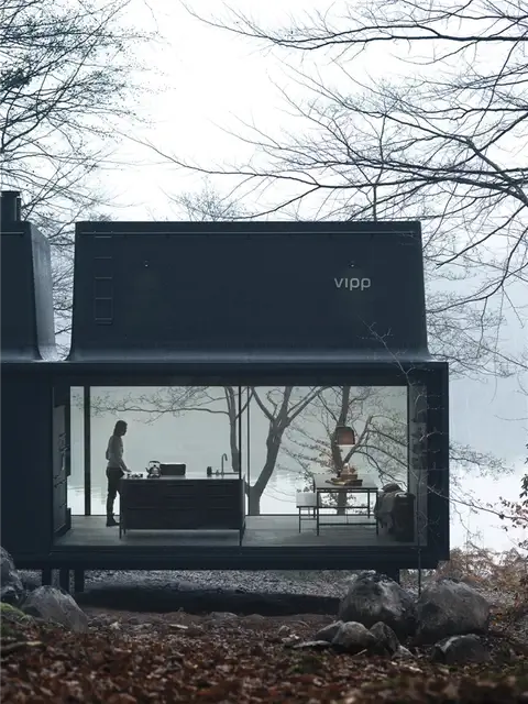 Приют Vipp с кухней
