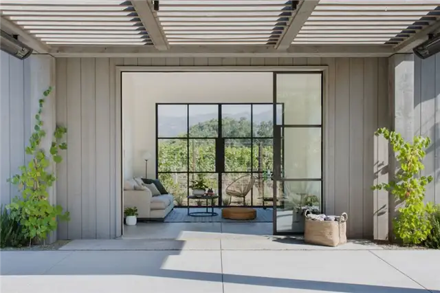 Резиденция Napa Valley California Residence от Wade Design Architects и Geremia Design - пергола