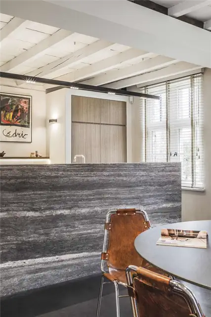 Old Farm JUMA architects in Belgium - кухонный остров