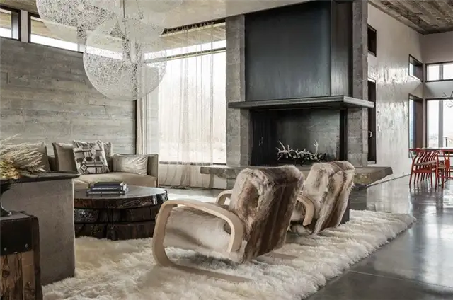 Jackson Hole, Wyoming от Pearson Design Group Гостиная
