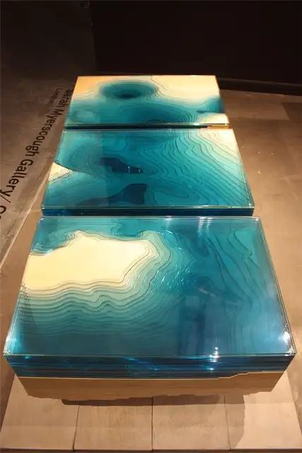 Кофейный столик Mysercough Water Aqua