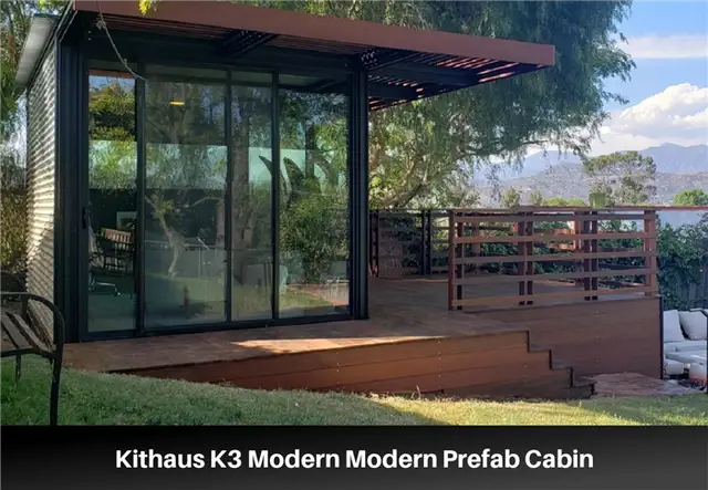 Современная сборная хижина Kithaus K3