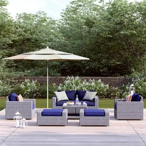 Kordell 7 Piece Sectional Seating Group with Cushions