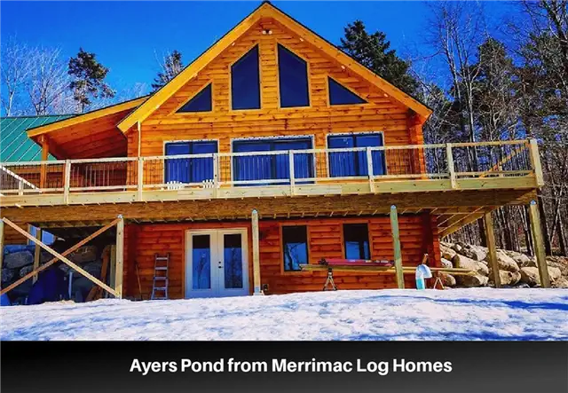 Ayers Pond от Merrimac Log Homes