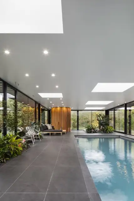 Pavillon A design in Canada- Maurice Martel Architecte - внутреннее помещение